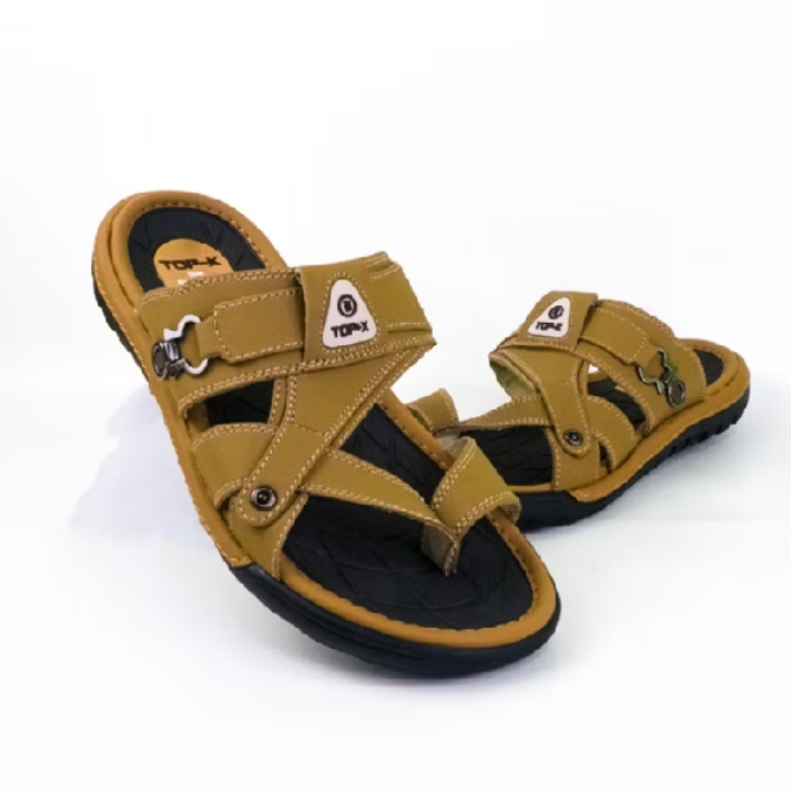Sandal pria casual kulit premium